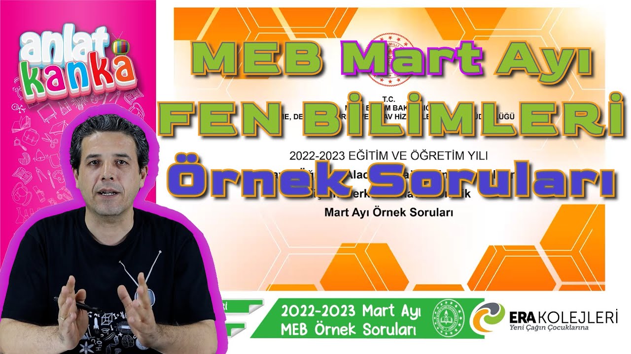 Mart Ayı Örnek Sorular Fen Bilimleri LGS 2023