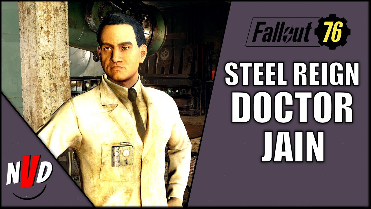 Fallout 76 Steel Reign Doctor Jain Brotherhood of Steel NPC