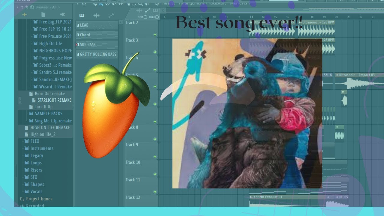 I remade the drop of Martin Garrix's "Together"! (FLP in 10 likes!)