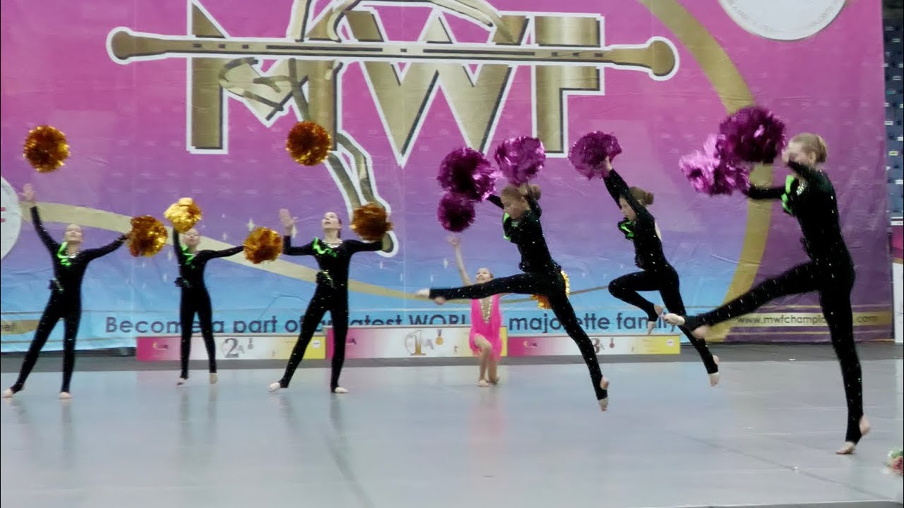Majorettes *LUCKY DANCE* - POM MINI cadets -  European Majorette Championship - Liberec 2024