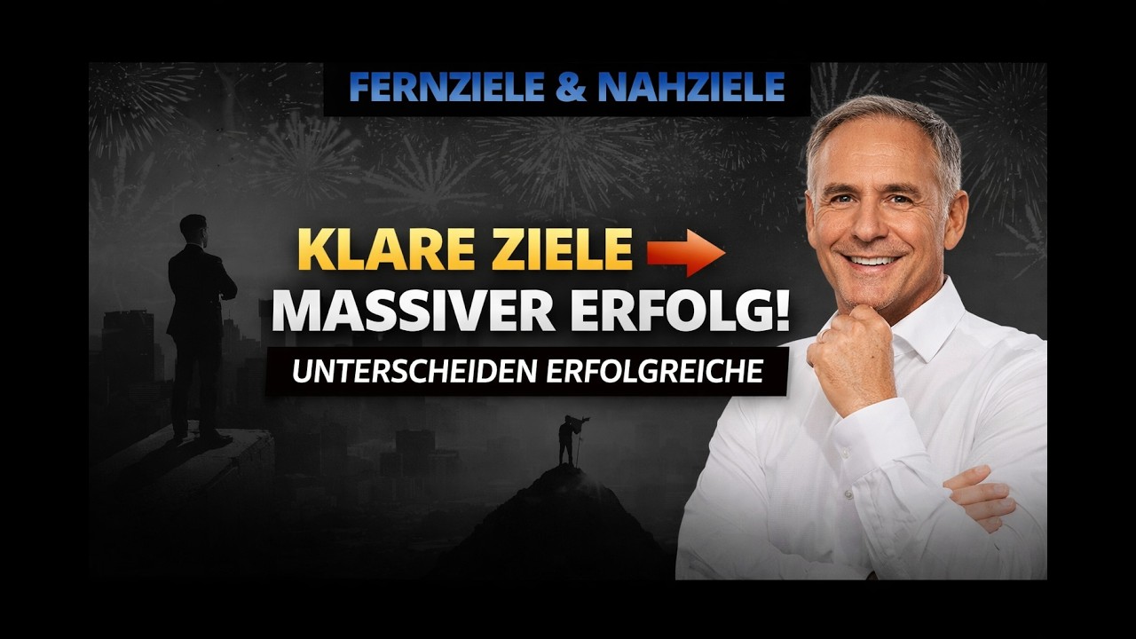 Erfolg beginnt mit klaren Zielen – Was sind deine Fern- und Nahziele?