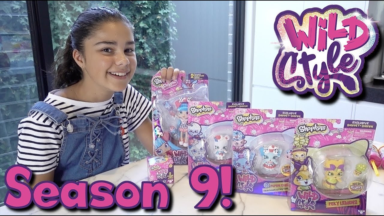 Shopkins Season 9 (Wild Style) and All New Pikmi Pops PushMi Ups! | Grace's Room
