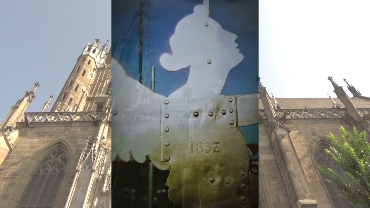 Aufstieg zum Engel an der Frauenkirche Esslingen am Neckar