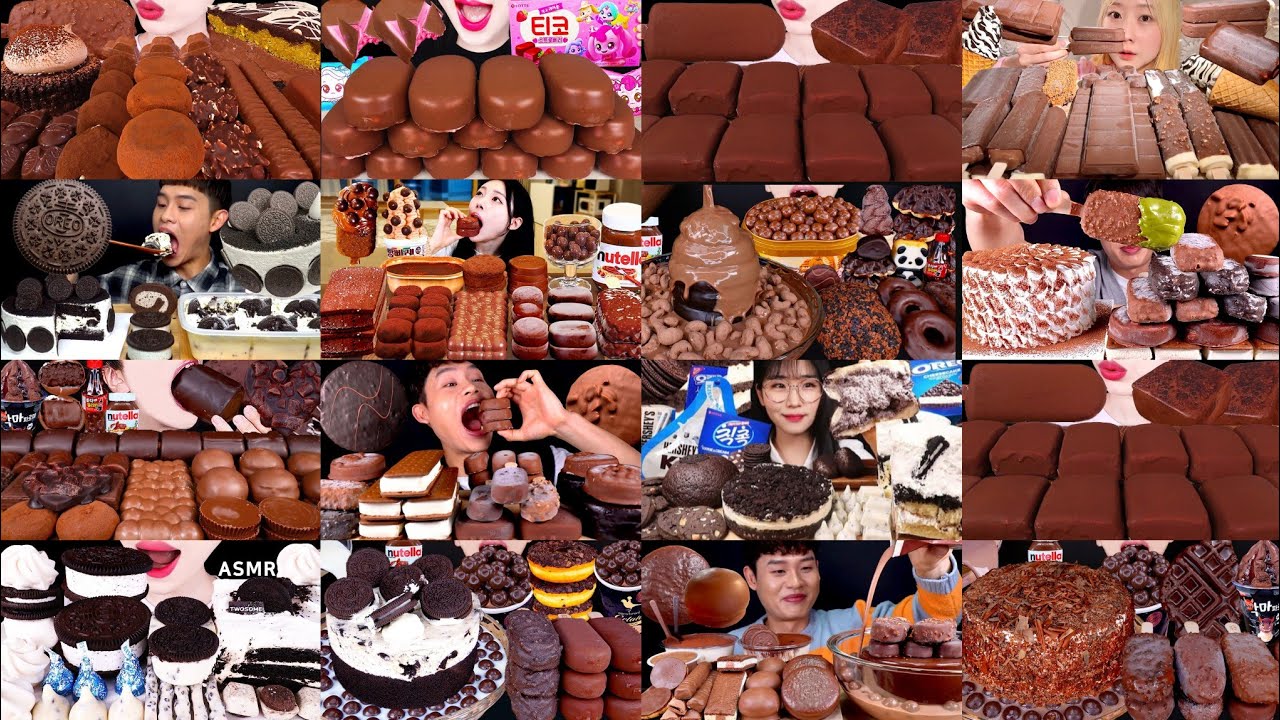 🥶 BEST* 1 HOUR ICE CREAM and CAKE PARTY MUKBANG COMPILATION