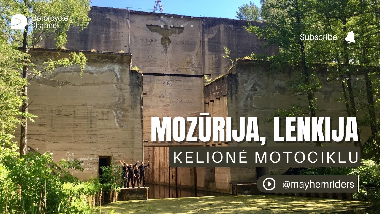 Moto Kelionė į Mozūriją, Lenkija: Ežerai, gamta ir nuotykiai