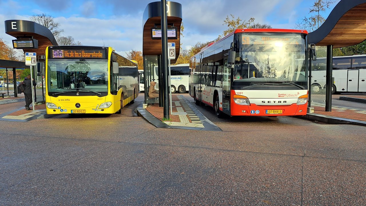 Het openbaar vervoer in Driebergen en Zeist 25-10 en 15-11-2023