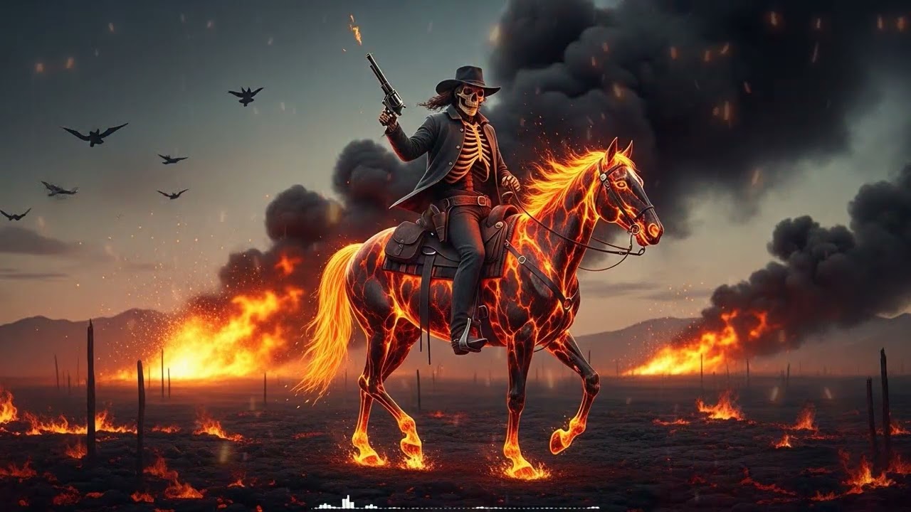 Ghost Riders Country • Cinematic Western Blues for Midnight Roads and Desert Wanderers