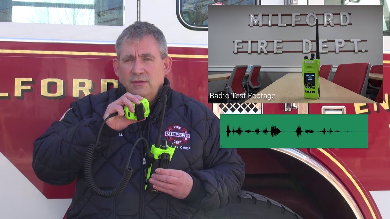 Milford Fire Department Radio Demonstration