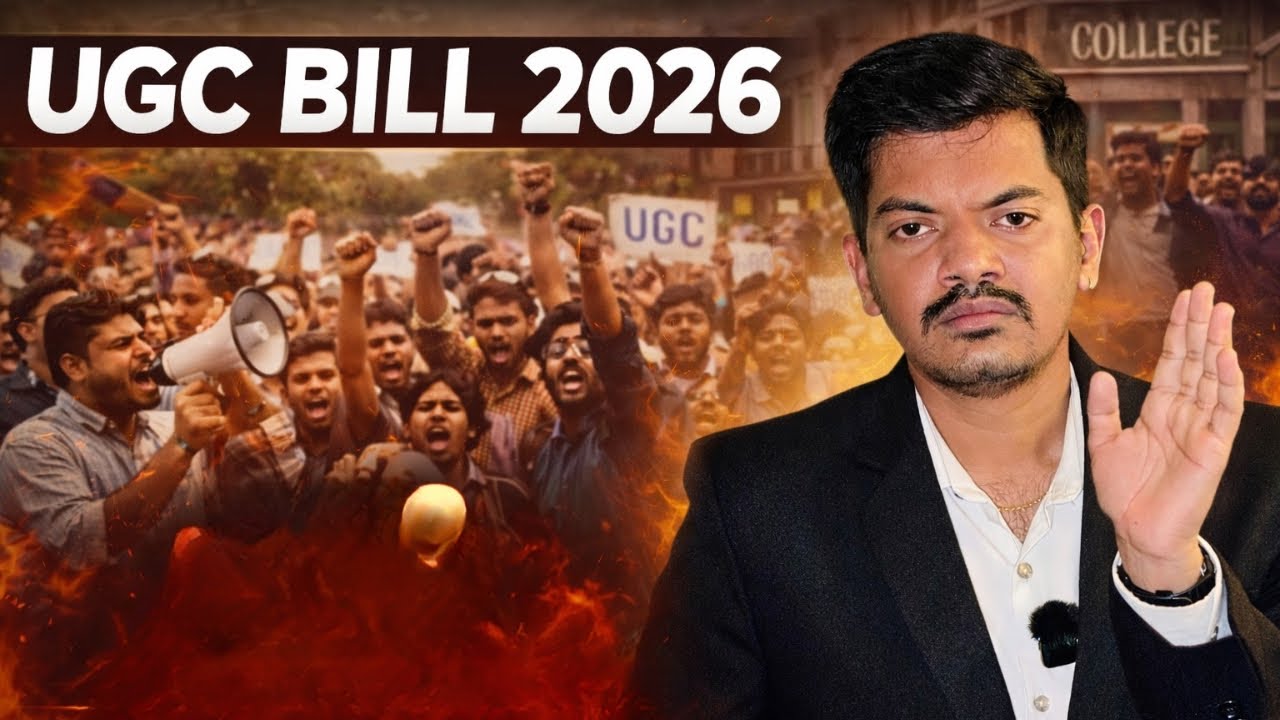 UGC Bill 2026 Sparks Massive Protest! Is This Law Dangerous for Colleges?