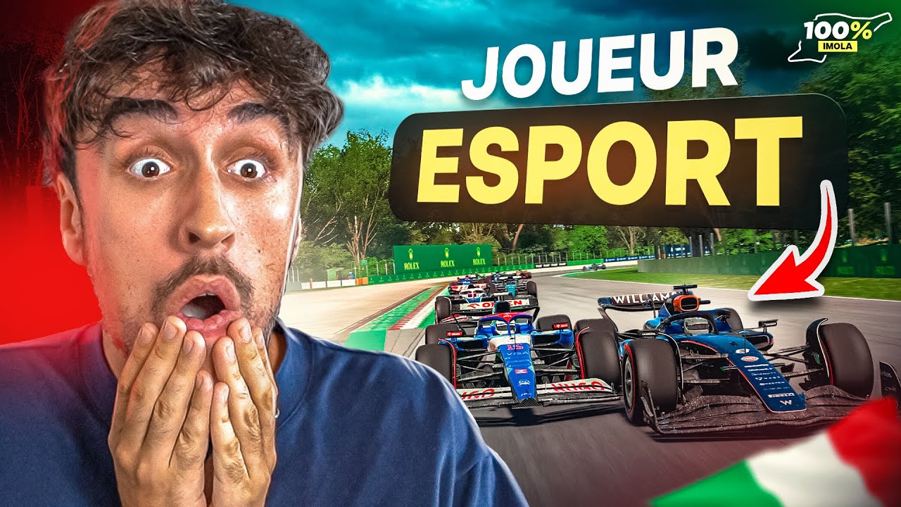 UN JOUEUR ESPORT S'INFILTRE DANS MON LOBBY ! - 100% Imola F1 24