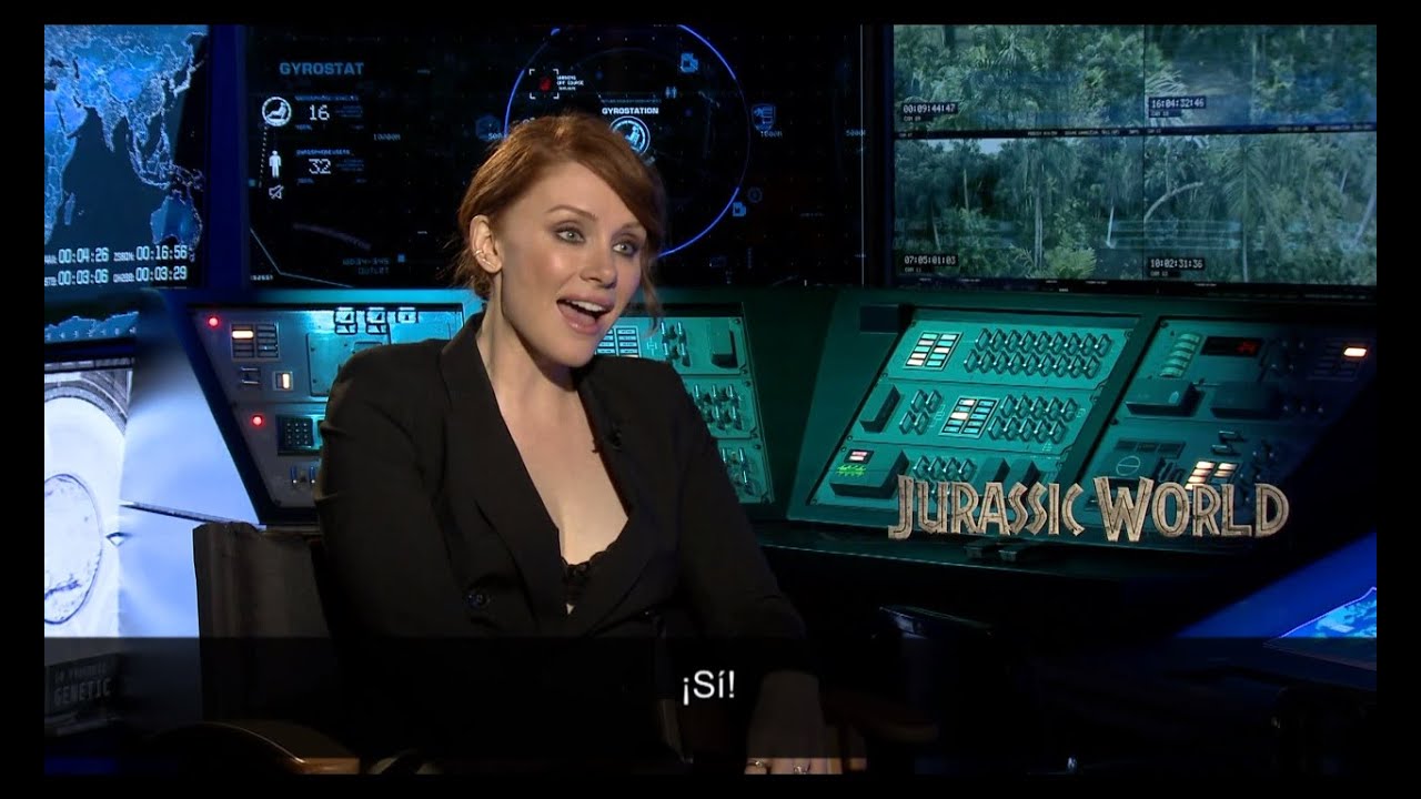 Entrevista Bryce Dallas Howard - Jurassic World