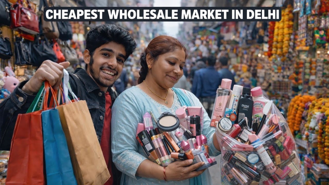 Exploring delhi cheapest wholesale market.. | Sadar Market |
