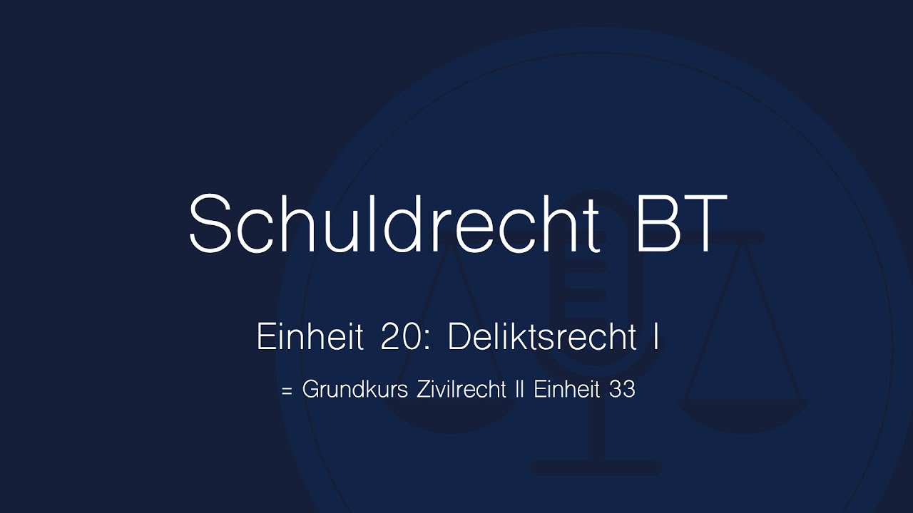 Deliktsrecht I