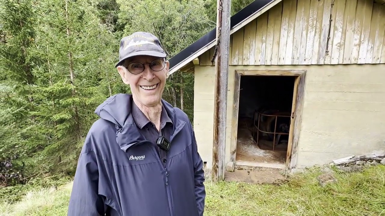 L&oslash;fald Lysverk 1945 til 1960 med Lars Tr&oslash;nsdal, Rindal Kommune