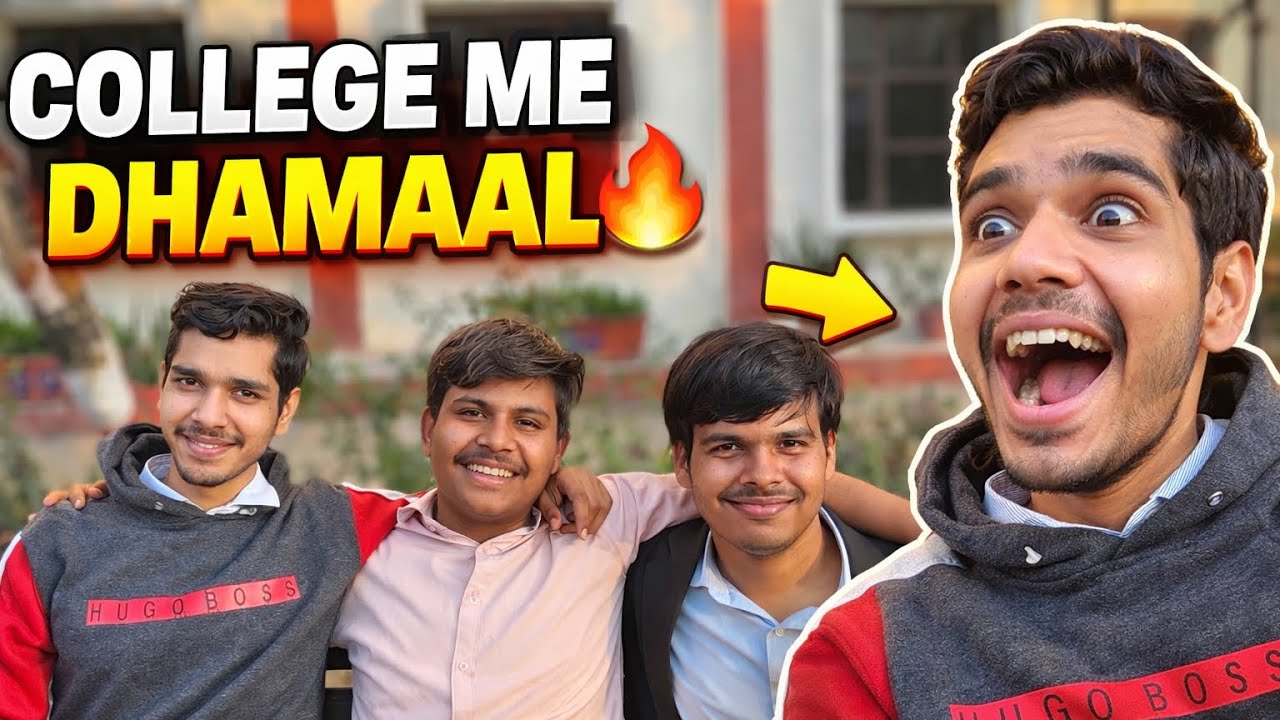 College Ka Sabse Crazy Din 🤯🔥 | Dosti + Masti + Gaana | @VlogsbyPrince123 