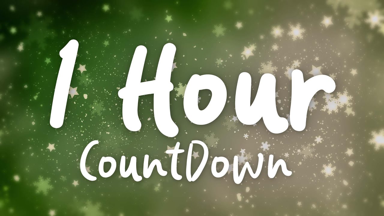 1 Hour Christmas Themed Countdown