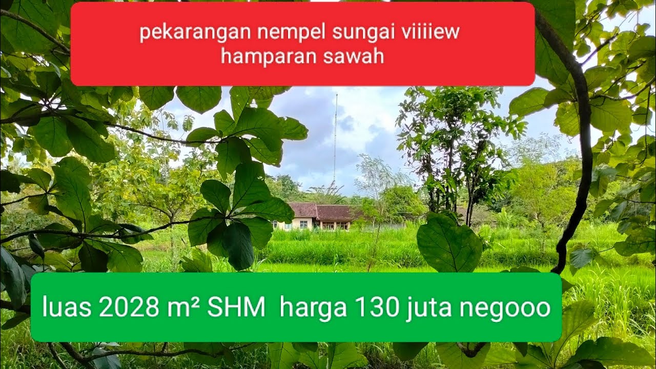 ✓TANAH 2028 m² SHM p viiiiew indah@YbProperty-v4x 