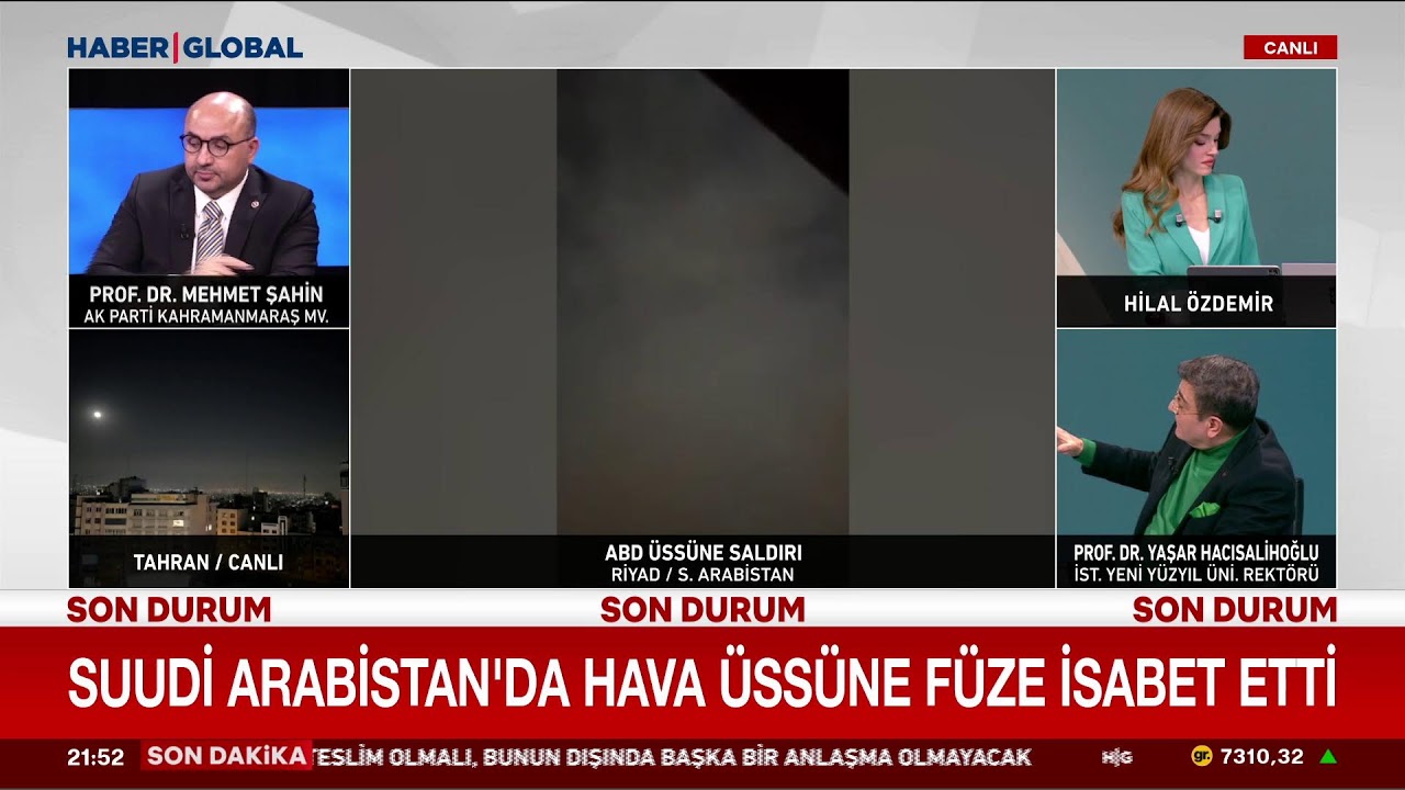 CANLI | TEL AVİV'DE SİRENLER ÇALIYOR! İsrail'e Füze Yağıyor!