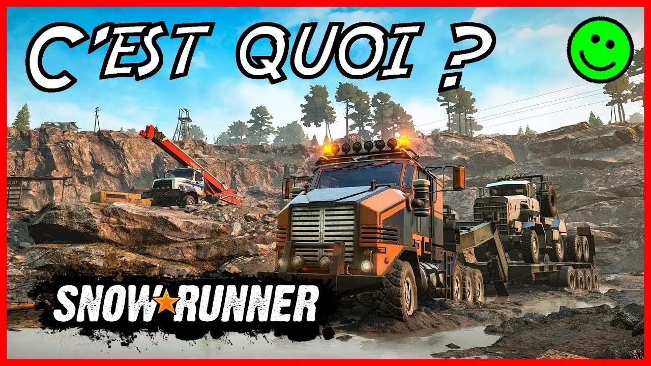 C'est quoi ? Le jeu expliqu&eacute; en d&eacute;tails + avis - Snowrunner One X