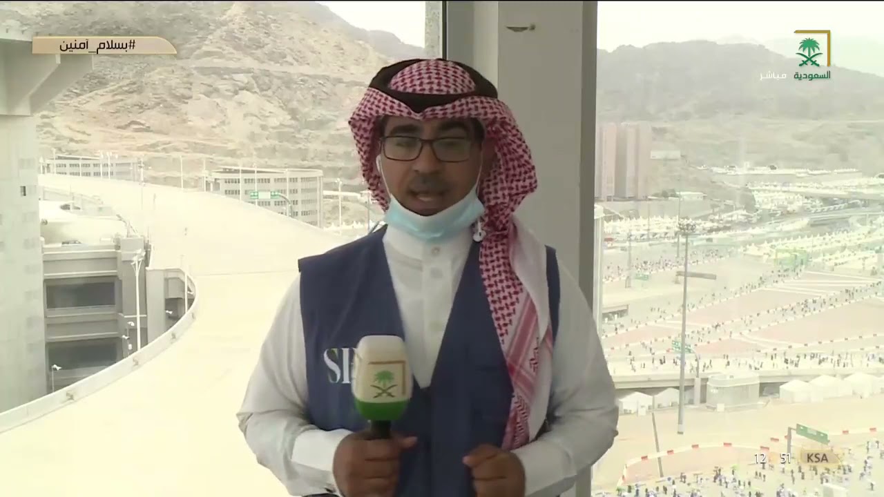 #بسلام_آمنين|من أكبر النعم التي يحصل عليها العامل بالمشاعر المقدسة عندما يتم الحجاج نسكهم وهم في صحة