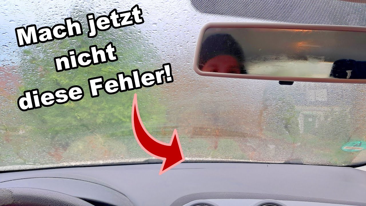 Wie du beschlagene Autoscheiben ganz einfach verhindern kannst!
