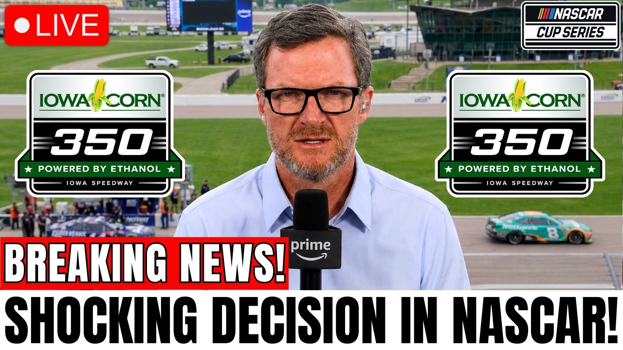 🚨 OMG! URGENT! NASCAR JUST ANNOUNCED AN UNEXPECTED CHANGE FOR IOWA RACE! FANS ARE SHOCKED!