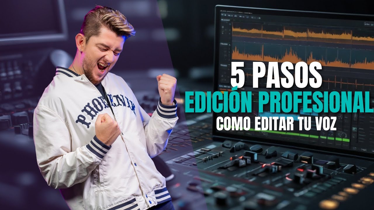 COMO Hacer una EDICION PROFESIONAL DE VOZ 5 pasos con ADOBE AUDITION Tutorial COMO EDITAR TU VOZ