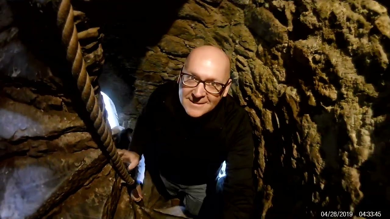 Climbing to the top of #blarneycastle