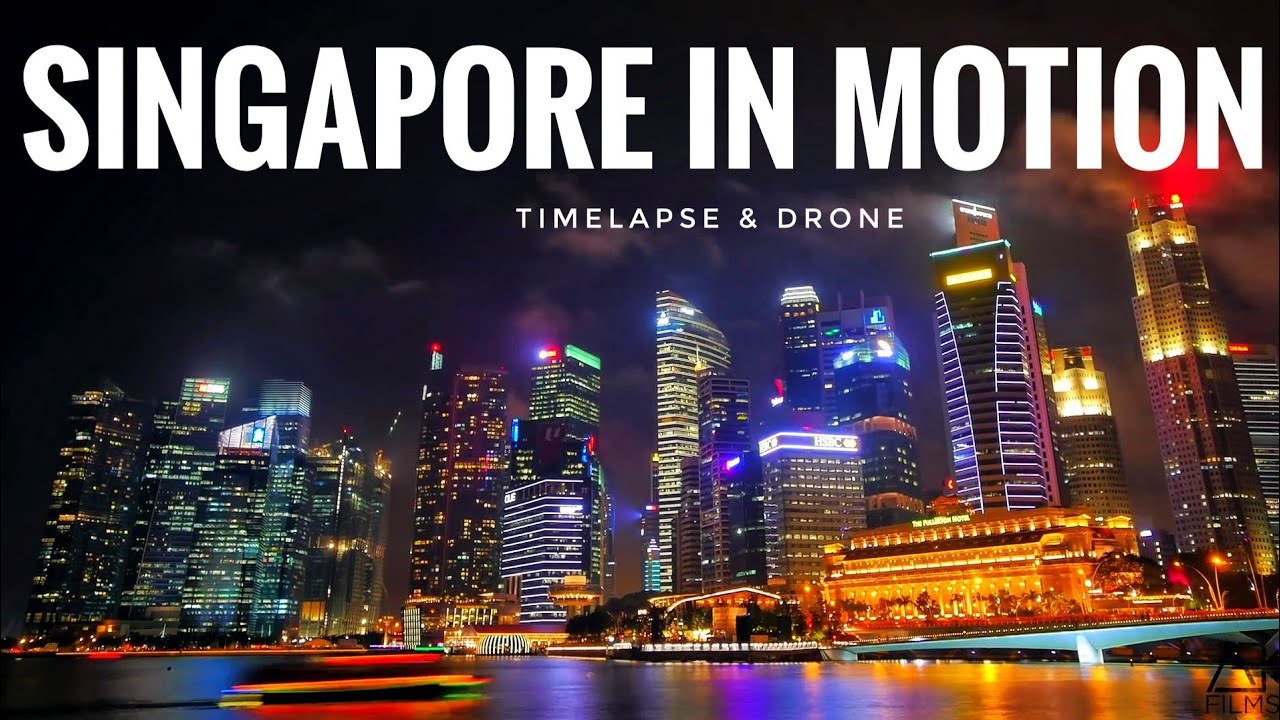 Singapore In Motion | EPIC TIMELAPSE HYPERLAPSE DRONE VIDEO