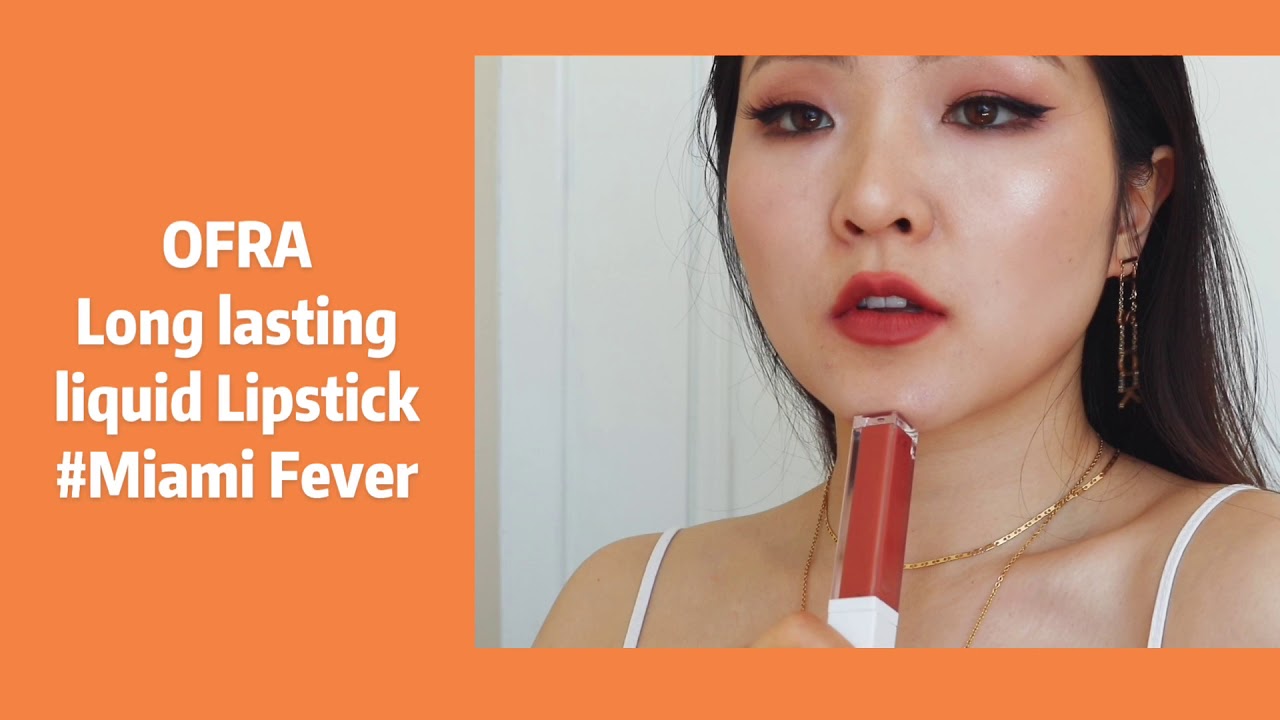 OFRA Miami Fever try on
