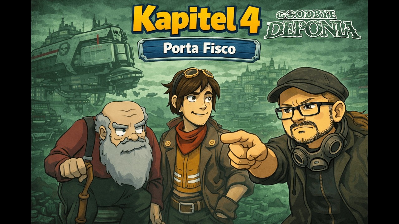 Goodbye Deponia - Kapitel 4: Porta Fisco - Teilstream vom 28.02.26