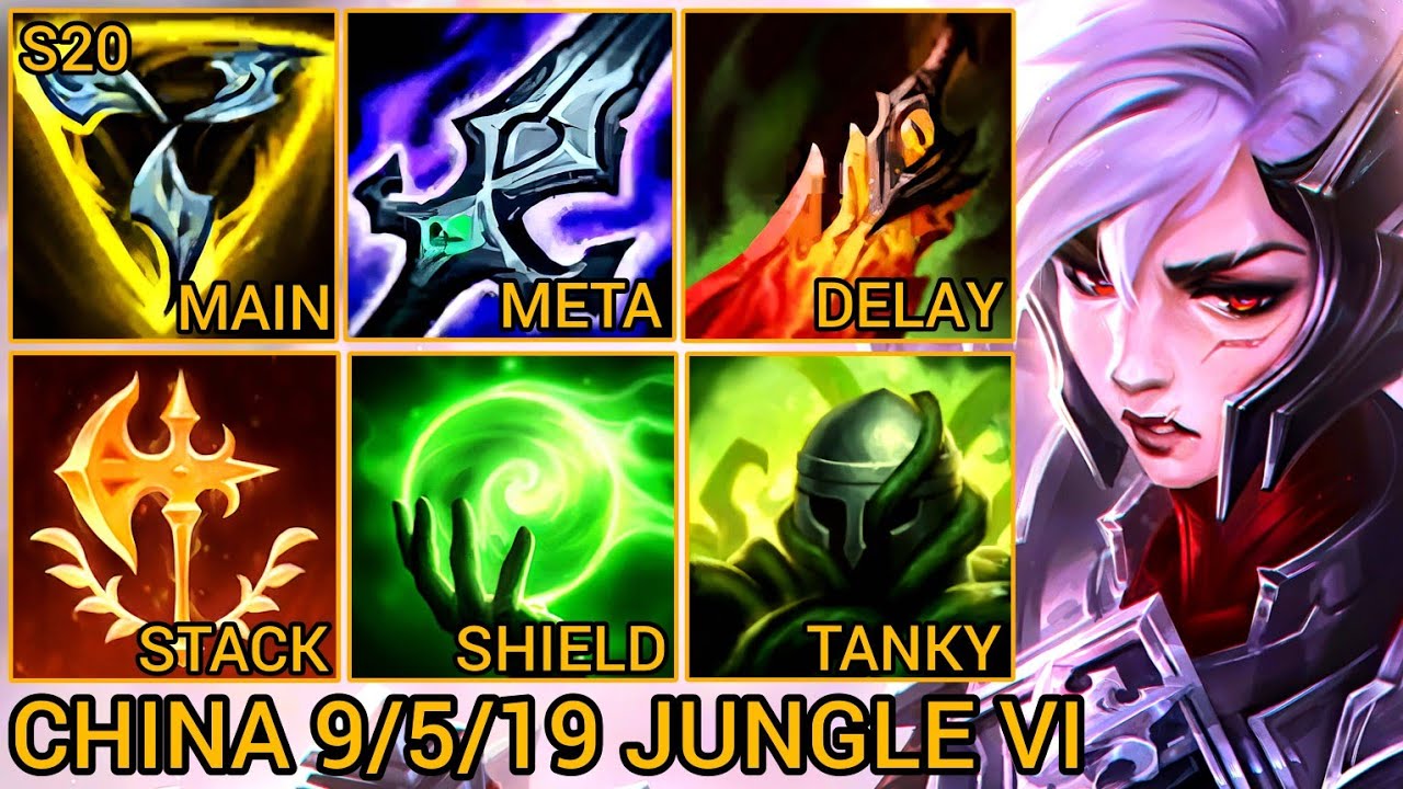 VI Junge Is Really Good For Ranked Climb - China Wild Rift New Build & Runes By Tiarty