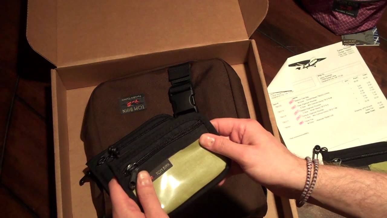 Tom Bihn Medium Cafe Bag Unboxing