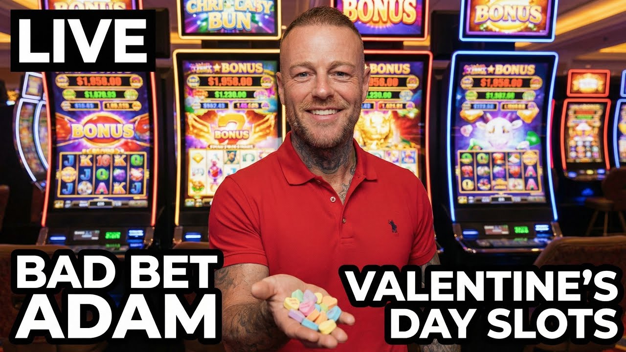 LIVE Slots! Week Of Love Rolls On With Jackpots!