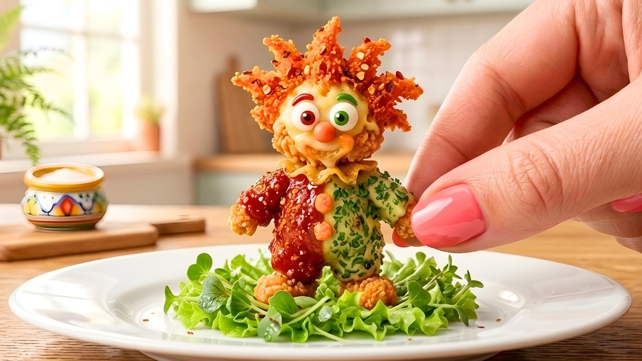 Satisfying Character Food: Mini Clown Chicken 🤡🔥 | Ultimate Cartoon Cooking Marathon