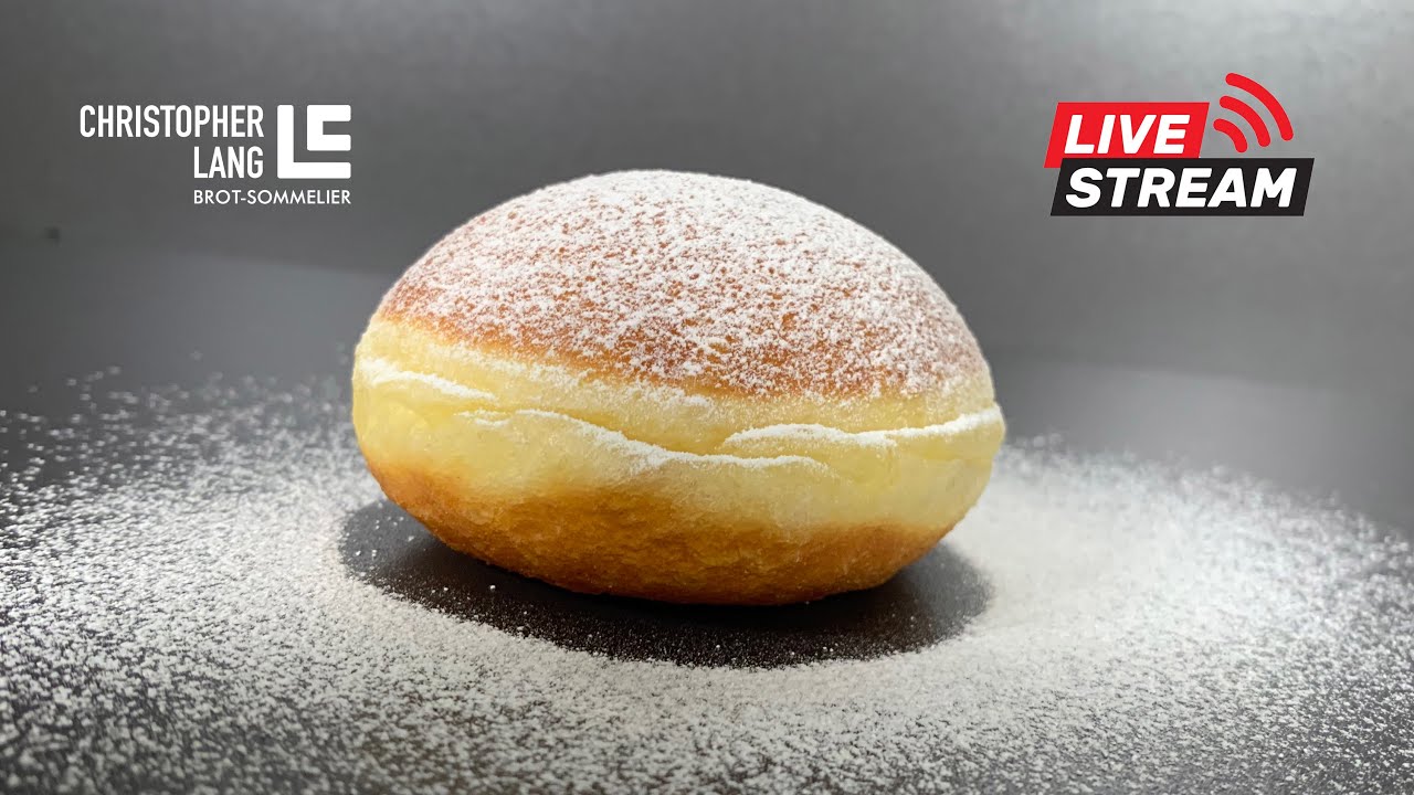 Krapfen selber machen mit Christopher Lang | Twitch Livestream Highlights | Kenwood Cooking Chef XL