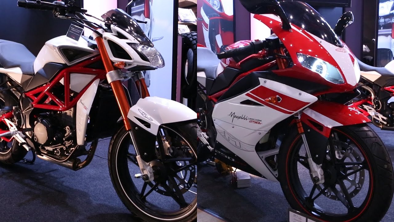 メガリ 2013 最新モデル！ Megelli 250r SE, Megelli 250s,  New Model！