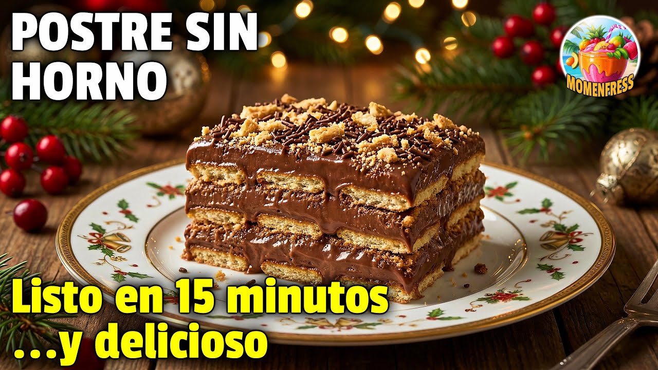 MARQUESA DE CHOCOLATE Venezolana 🇻🇪 | Postre SIN HORNO Fácil y Cremoso 🍫