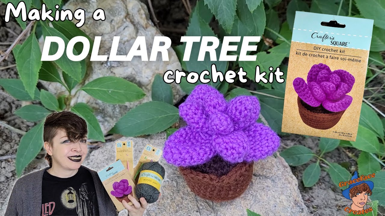 Is this Dollar Tree crochet kit any good? Let's find out together!
