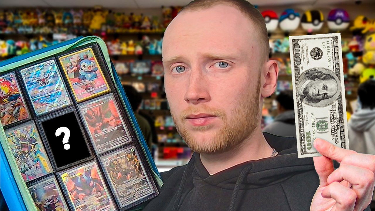 I Started a Pokemon Card Collection with $100... | BUYER POV