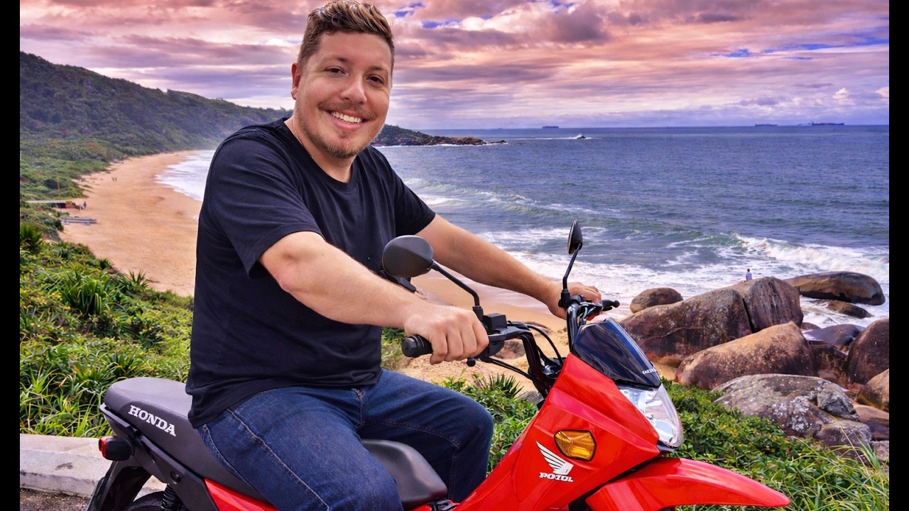 HONDA POP 110i na Interpraias de Balneário Camboriú! 🌊🔥