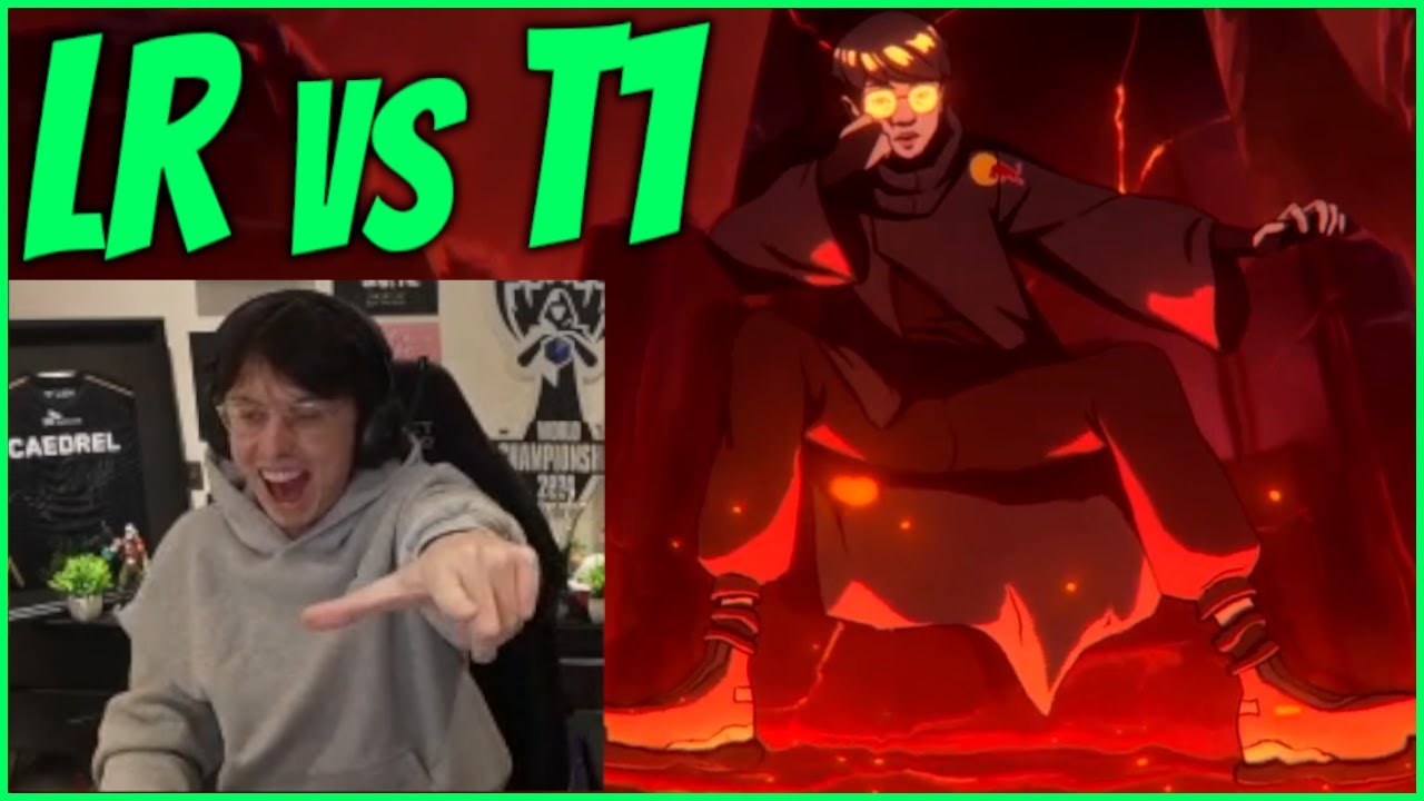 Caedrel Reacts To The Announcement Of A T1 VS LR Rematch