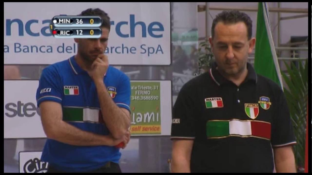 Master Boccette 2016, Fermo - Ricci Vs Minoccheri - Semifinale