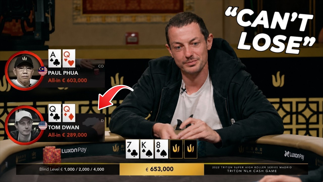 Tom Dwan BATTLES Against WHALES in $1M Cash Game