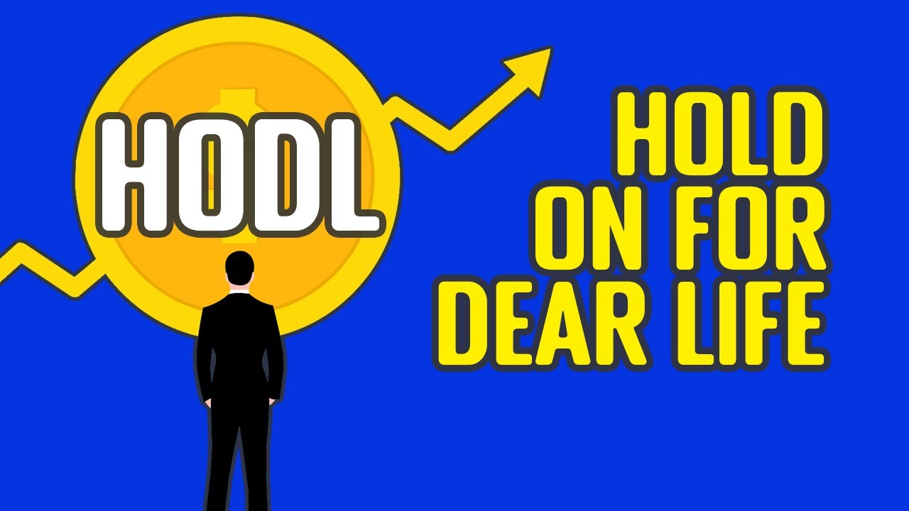 HODL Explained - Hold On for Dear Life - The Difference Between HODLing vs Trading