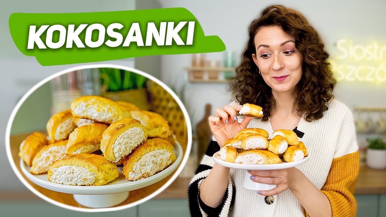 Tylko u nas! KOKOSANKI w cieście krucho-drożdżowym. 🧡🧡