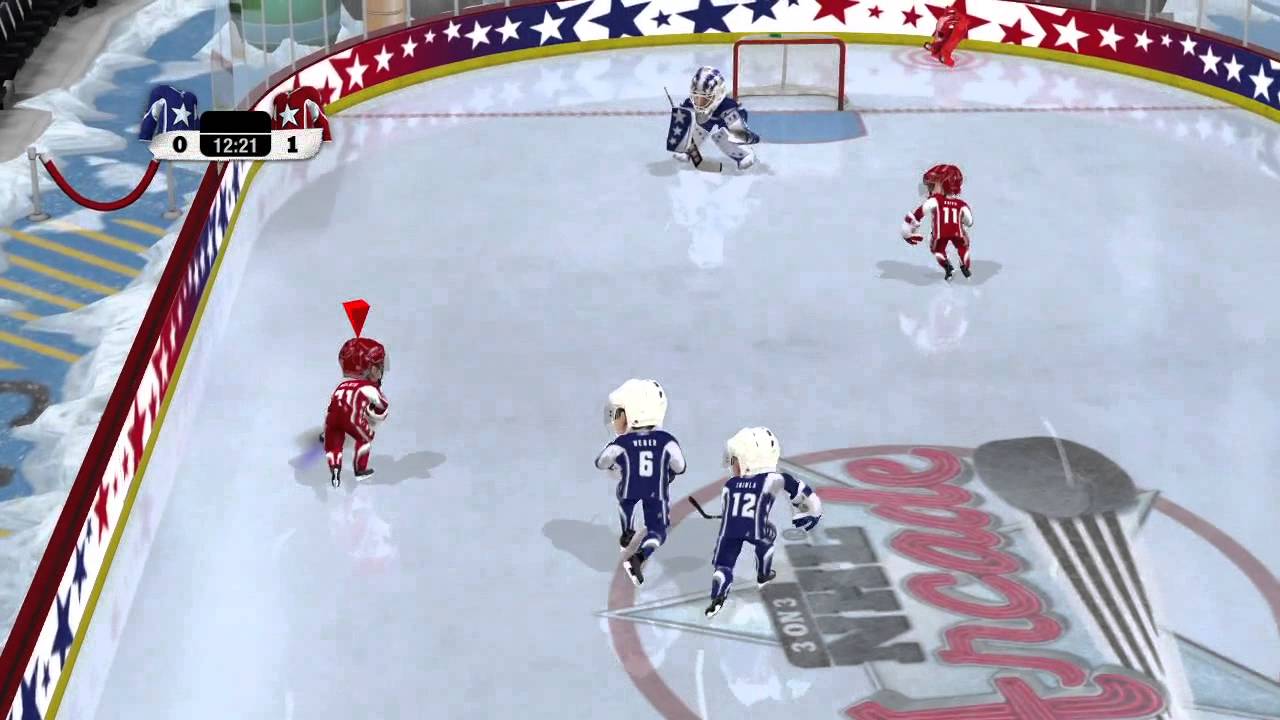 3 on 3 NHL Arcade Gameplay  —  XBox 360 {60 FPS}