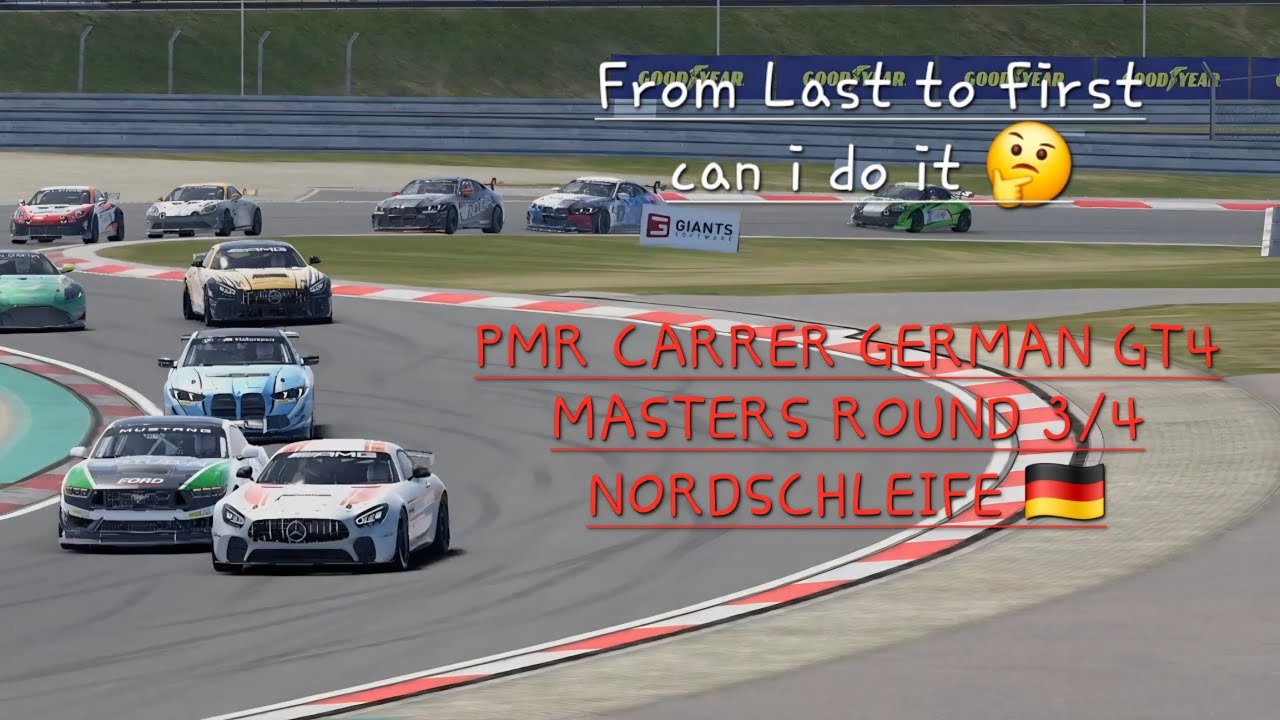 PMR CARRER GERMAN GT4 MASTERS ROUND 3/4 NORDSCHLEIFE 🇩🇪