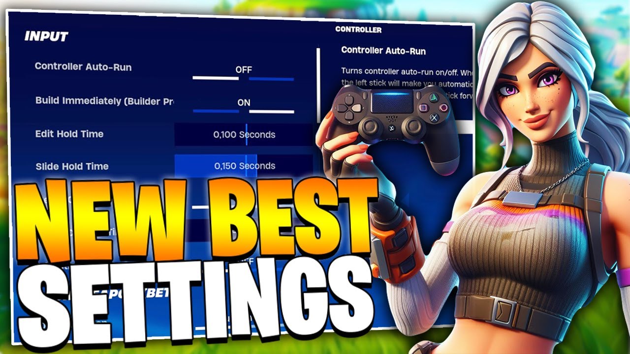 New BEST Controller Settings in Fortnite Chapter 5! (PS4/PS5/Xbox/PC)