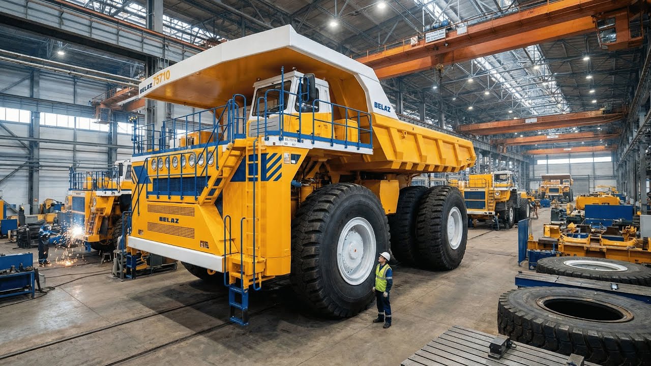 Inside the BelAZ Factory &ndash; Building the World&rsquo;s Biggest Truck (Full Process)